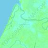 Kampung Bolong topographic map, elevation, terrain