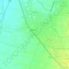 Wonoketro topographic map, elevation, terrain