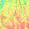 Grogol topographic map, elevation, terrain