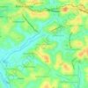 Erewwela West topographic map, elevation, terrain