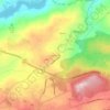 Santo André topographic map, elevation, terrain