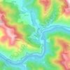 Sillar topographic map, elevation, terrain