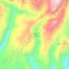 Penggawa Lima Tengah topographic map, elevation, terrain