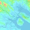 Pulau Sino Solan topographic map, elevation, terrain