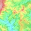 Gschnaid topographic map, elevation, terrain