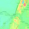 Paringin topographic map, elevation, terrain