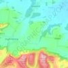 East Harting topographic map, elevation, terrain