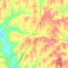 Vincent topographic map, elevation, terrain