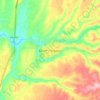 Irgalem topographic map, elevation, terrain
