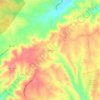 Santos topographic map, elevation, terrain