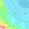 Gamba topographic map, elevation, terrain