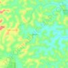 Carmin topographic map, elevation, terrain