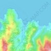 Porto Santo Stefano topographic map, elevation, terrain