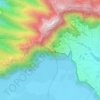 Seruni Viewpoint topographic map, elevation, terrain