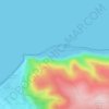 Selworthy Sand topographic map, elevation, terrain