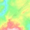 Caatihan topographic map, elevation, terrain