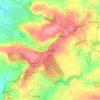 Cassop topographic map, elevation, terrain