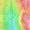 Le Grand-Abergement topographic map, elevation, terrain