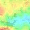 Landier de sur le Rocher topographic map, elevation, terrain