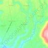 Barusjahe topographic map, elevation, terrain