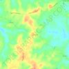 Springville topographic map, elevation, terrain