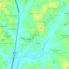 Diyagama topographic map, elevation, terrain