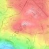 Rawdon Billing topographic map, elevation, terrain