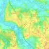 Les Ruachons topographic map, elevation, terrain