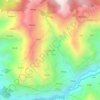 Devgarh topographic map, elevation, terrain