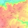 Hungerton topographic map, elevation, terrain