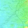 Kampung Benggali topographic map, elevation, terrain