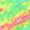 Borlon topographic map, elevation, terrain