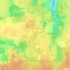 Bland topographic map, elevation, terrain