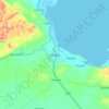 Barobo topographic map, elevation, terrain