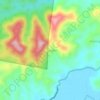 Tongauna topographic map, elevation, terrain