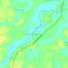 Hessa Perlompongan topographic map, elevation, terrain