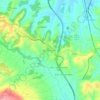 Querce al Pino topographic map, elevation, terrain