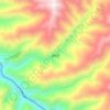 洛古乡 topographic map, elevation, terrain