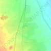 Cəyirli topographic map, elevation, terrain