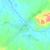 Jimeta topographic map, elevation, terrain