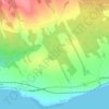 Lac à Jack topographic map, elevation, terrain