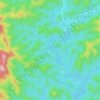 Gulan topographic map, elevation, terrain