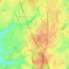 Gaffey Heights topographic map, elevation, terrain