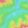 Yemsing topographic map, elevation, terrain