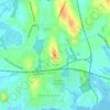 Sunset Hill topographic map, elevation, terrain