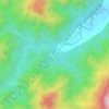 Ichapur topographic map, elevation, terrain