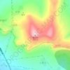 擂鼓台 topographic map, elevation, terrain