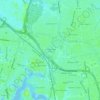 Cottage Road Park topographic map, elevation, terrain