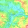 Mexborough topographic map, elevation, terrain