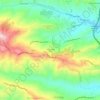 Conca degli Ulivi topographic map, elevation, terrain